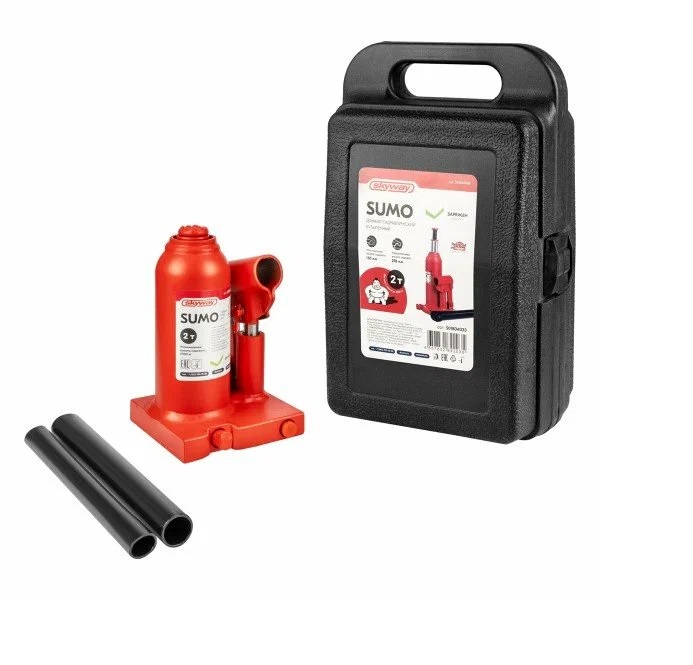 Домкрат гидрав. бутыл. 2т h 150-278мм SKYWAY SUMO