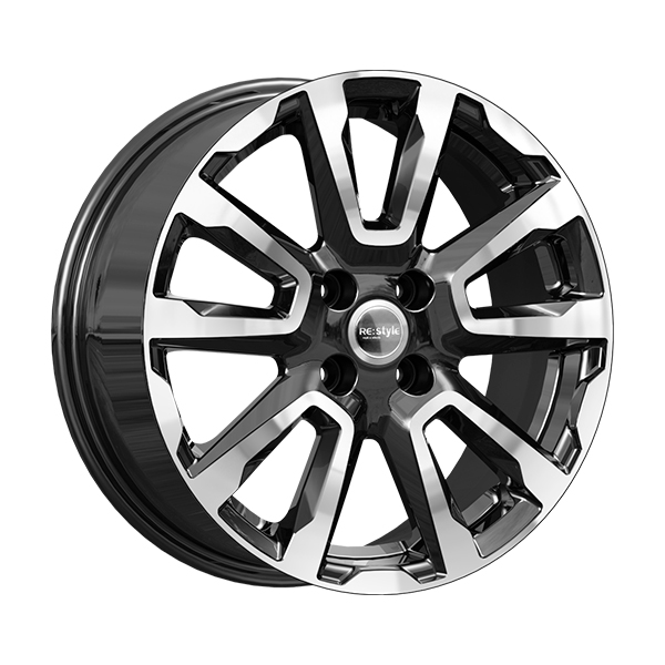 диски КиК Реплика КС1026 (ZV 16 VESTA FL) 6,5xR16 4x100 60,1 50 алмаз_черный