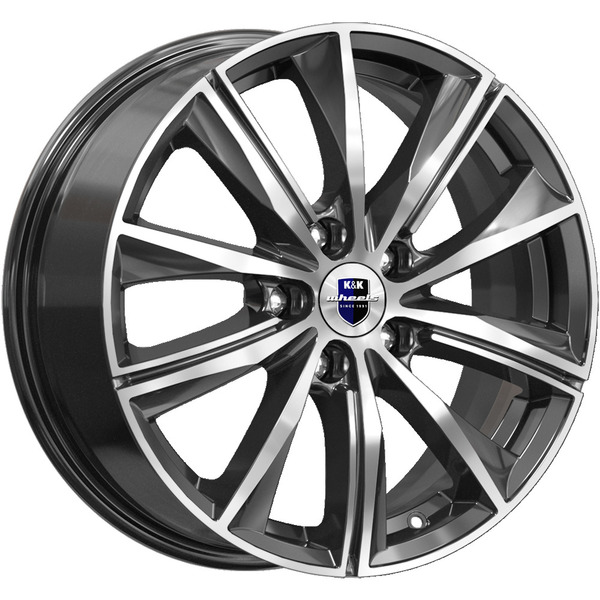 диски КиК АРНАР 7,0xR17 5x114,3 67,1 40 алмаз_черный